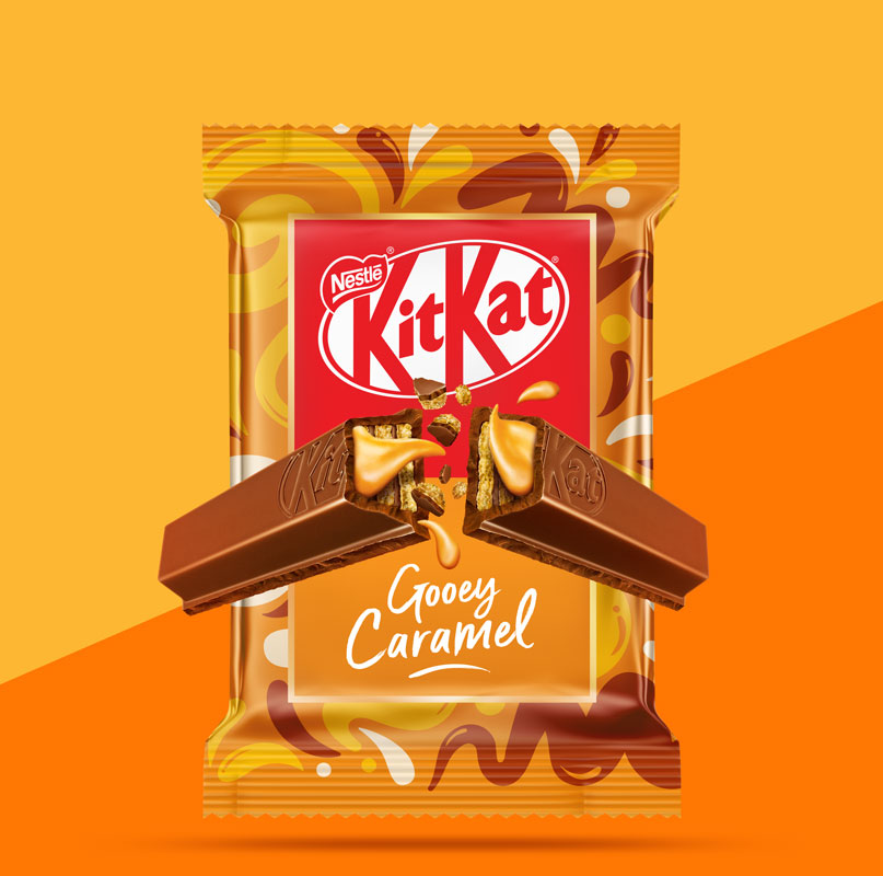 KitKat Gooey Caramel & Mint Cookie Fudge